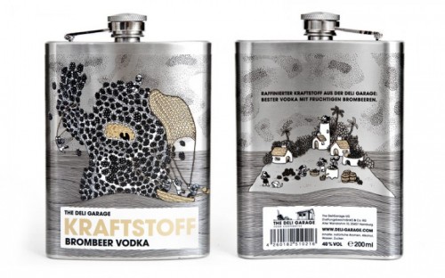 Kraftstoff Brombeer-Vodka